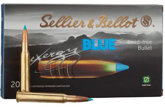 Sellier & Bellot 7x65 R tipped eXergy blue 9,7g/150grs.,20 Stck. EWB