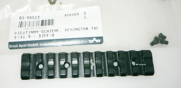 Picatinny Schiene Remington 740, EAW